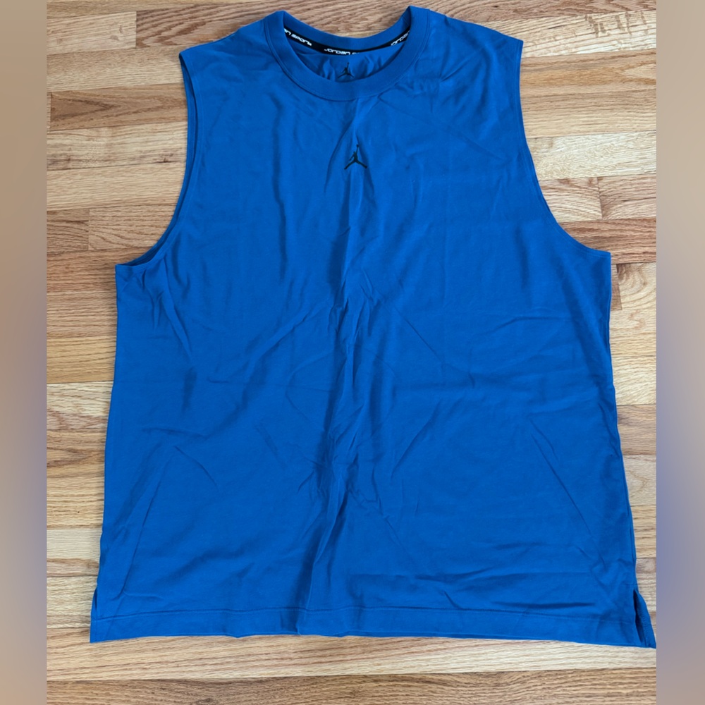 Jordan Sport Dri-Fit Sleeveless Tank in Teal NWT Size XXL - Picture 2 of 4